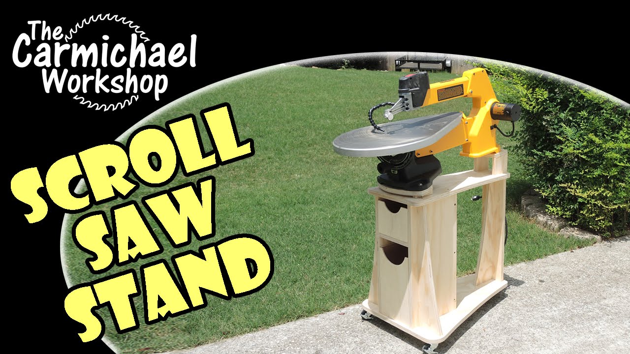 homemade scroll saw stand